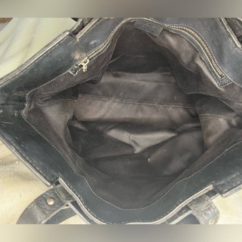 AUTH GUCCI HANDBAG- black - Picture 16 of 16